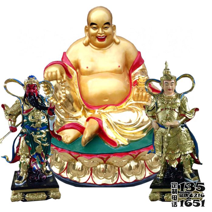 玻璃鋼彩繪寺廟供奉神佛彌勒佛雕塑 玻璃鋼彩繪寺廟供奉神佛彌勒佛雕塑